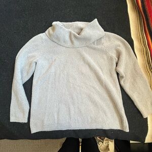 Cozy Gray Turtleneck Sweater